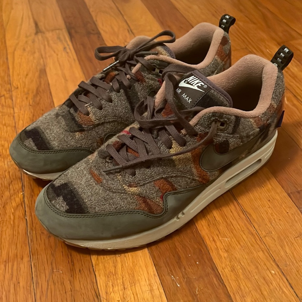 Nike X Pendleton NikeID Air Max 1 -  Men Size 11